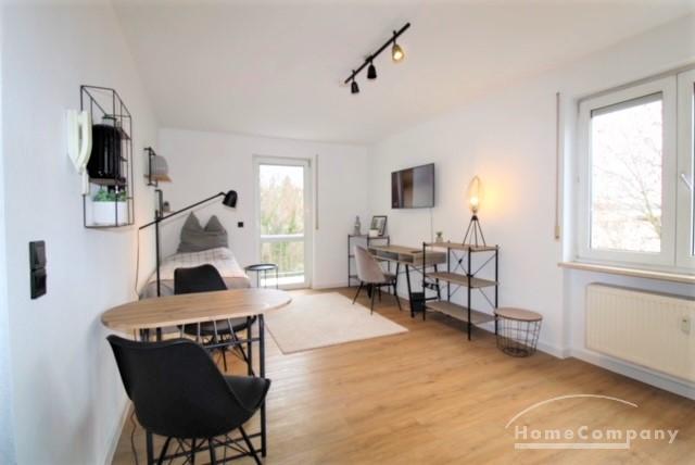 Möbliert 1-Zimmer Apartment mit Balkon in Dresden-Plauen / Uninähe