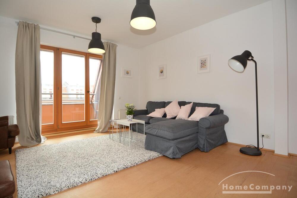 Furnished roof apartment with balcony in Prenzlauer Berg, Berlin