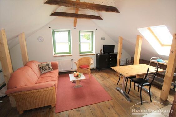 Möbliert/Furnished 2-Zimmer Dachgeschoß Apartment in Dresden – Trachau/Radebeul 2 Personen