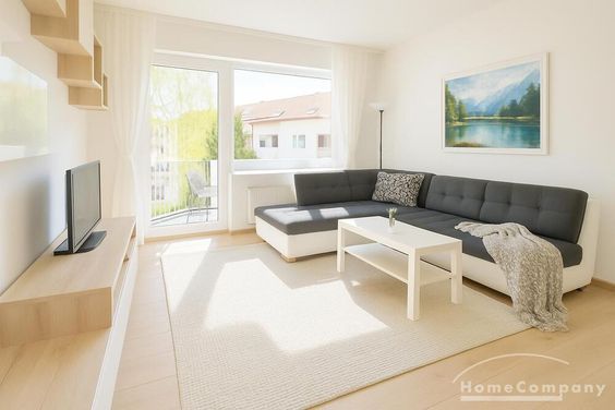Gemütliches, voll möbliertes 2-Zimmer-Apartment mit Balkon in Sendling