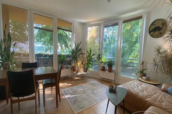 Möblierte Terrassenwohnung 3 Zi. in Neukölln