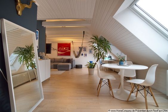 Stylisches Penthouse-Loft im Kaiserviertel – Urban möbliert mit einzigartigem Charme