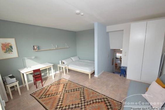 Apartment mit Balkon und Blick auf die Weser