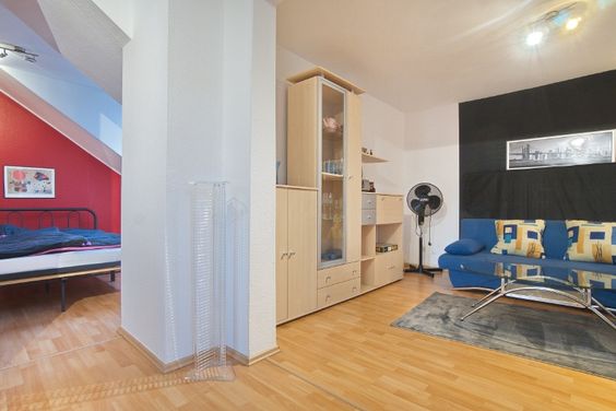 Dachgeschosswohnung mit großer Balkonterrasse und offener Raumgestaltung