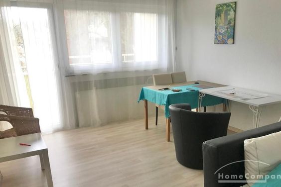 Freundliche, helle und vollmöblierte 2ZKB Wohnung mit Balkon auf der Bellevue