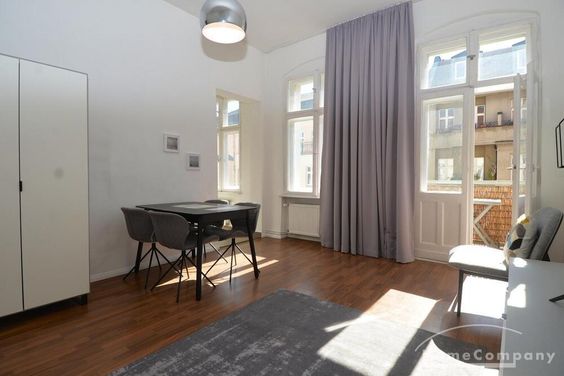 Helle 1-Zi. Wohnung in Friedrichshain,möbliert, Balkon