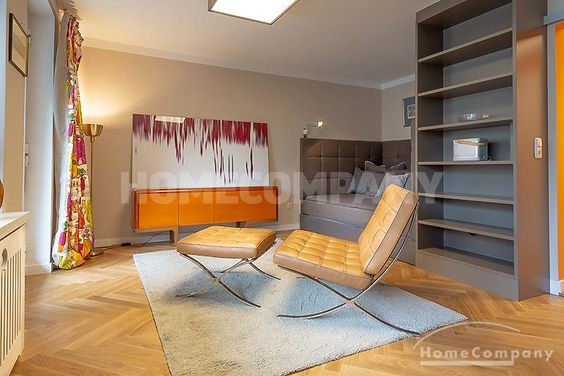 ***Wunderschönes, modern möbliertes 1-Zimmer-Apartment mit Balkon in Bogenhausen.