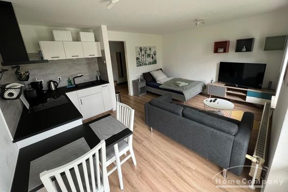 Möbliert/Furnished 1-Zimmer Apartment in Dresden-Laubegast mit Terrasse max. 2 Personen