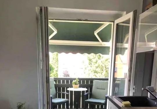 Möbliert/Furnished 2-Zimmer-Apartment mit Balkon in Dresden-Nickern max. 1 Person