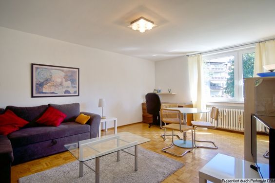 Möblierte 2-Zimmerwohnung in Düsseldorf-Grafenberg, gegenüber METRO AG