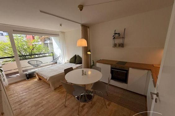 Exklusive vollmöblierte 1-Zimmer Wohnung in Bestlage – Maxvorstadt