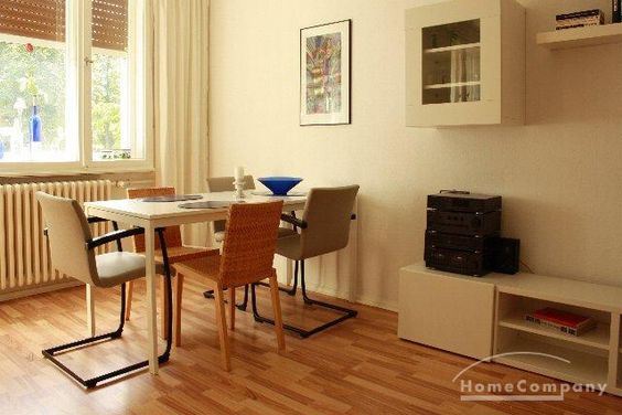 Helle und ruhige 1,5-Zimmer-Wohnung in Berlin Westend, möbliert
