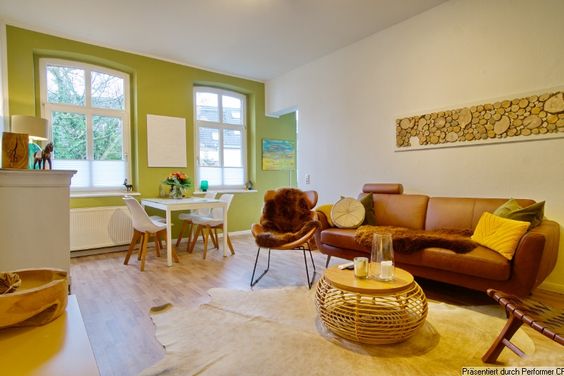 Extremely appealing, fully furnished apartment in Ratingen, with balcony and parking space