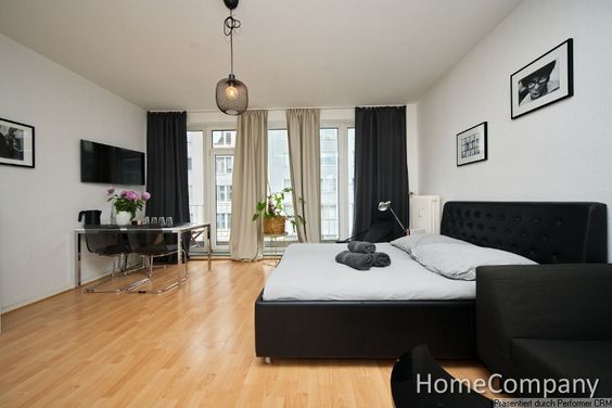 Furnished apartment in a sought-after, central location by Düsseldorf’s Japanese Quarter