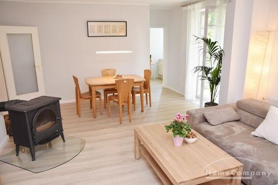 ***List-Oststadt, Wunderschöne, möblierte Wohnung für 1-3 Personen mit Kamin und Internet