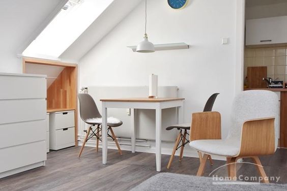 List-Oststadt, Helle, modern möblierte DG-Wohnung Nähe Moltkeplatz