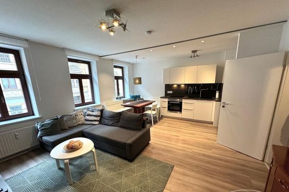 Möbliert/Furnished 3-Zimmer Apartment in Dresden-Neustadt max. 3 Personen