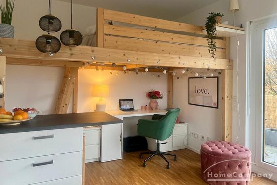 Bockenheim 8072331 Modern möbliertes 1 Zi Apartment