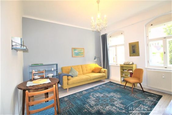 Möbliert/Furnished-Gemütliche 2-Zimmer-Wohnung in Dresden-Pieschen, 2 Personen