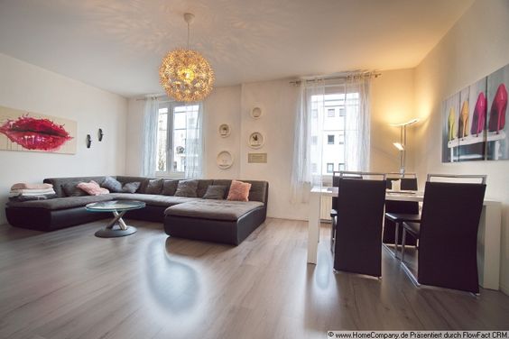 Modern apartment in Dortmund-Hörde, directly at Phoenix Lake with inner courtyard patio