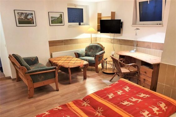 12302 Dresden HomeCompany Möbliert/Furnished 1-Zimmer Souterrain Apartment in Dresden-Strehlen max. 2 Personen