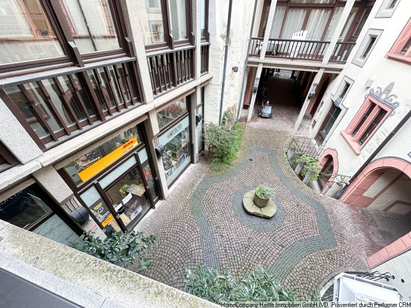 Blick in den Innenhof