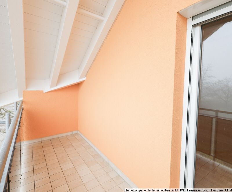 kleiner Balkon am B&uuml;ro OG