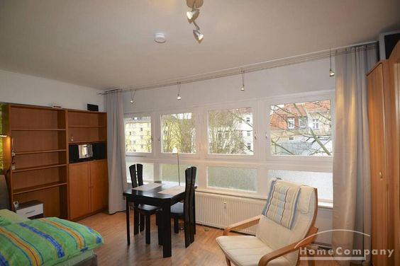 Ruhige, helle 1-Zimmer-Wohnung in Berlin Steglitz, möbliert