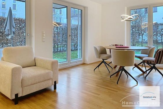 ***Modern möblierte 4-Zimmer-Wohnung mit Terrasse und Garten