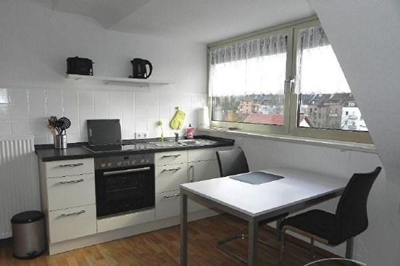 Saarbrücken-Rodenhof, helles, ruhiges, vollmöbliertes 1 Zimmer Apartment mit Wohnküche und Duschbad