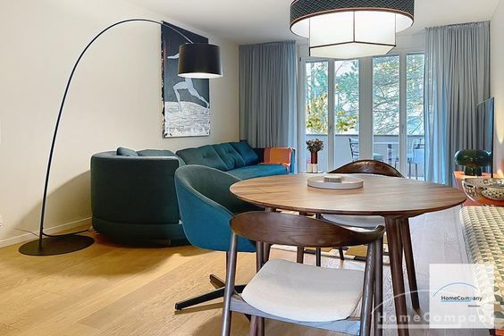 ***Exklusiv möblierte 2-Zimmer-Wohnung mit Balkon in Alt-Bogenhausen