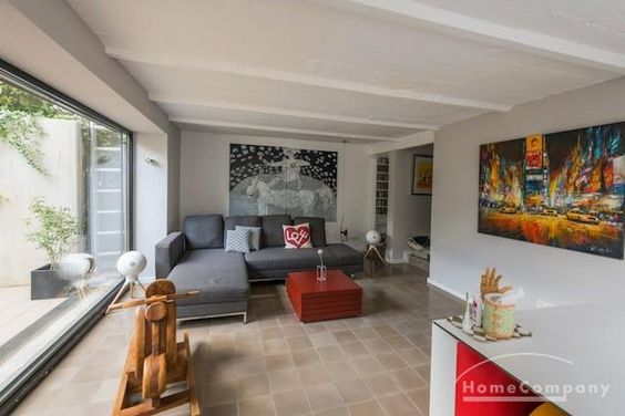 Ostend 
(8071284) – 4 Zimmer Architektenwohnung mit Garten