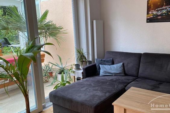Praunheim (8072182) schön möbliert 1,5 Zimmerwohnung mit Gartenblick