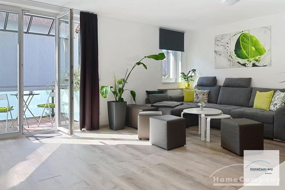 ***Modern möblierte 2,5-Zimmer-Wohnung mit Balkon in Ismaninger Bestlage