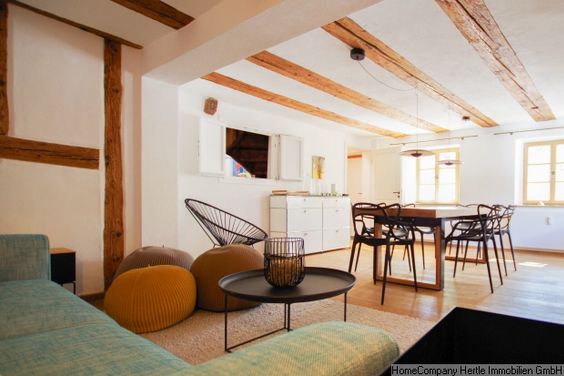 ***Stilvoll & sehr hochwertig eingerichtet! Wunderschöne, sanierte Maisonette im tollen Altbau für 7-12 Monate  in traumhafter Lage von Herdern