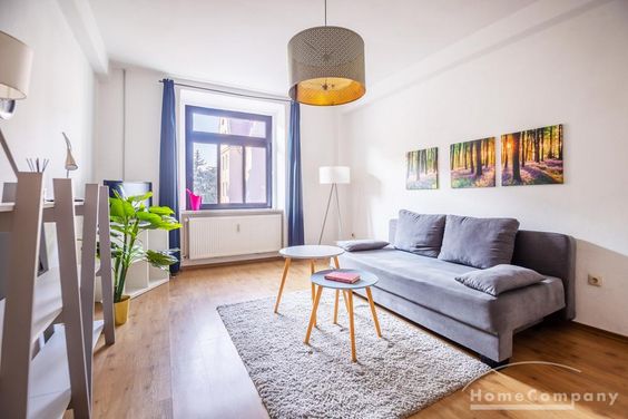 Möbliert/Furnished 2-Zimmer Apartment in Dresden-Friedrichstadt max. 3 Personen