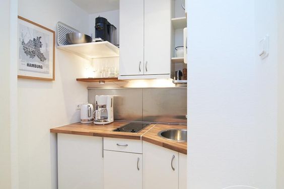 Möbliertes kleines Apartment in Hamburg Winterhude