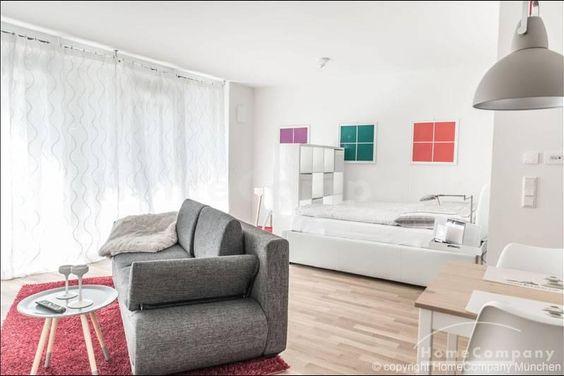 Tolles möbliertes 1-Zimmer-Apartment mit Terrasse in Schwabing