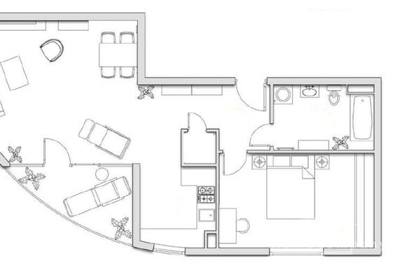Modern und hochwertig möblierte 2-Zimmer-Wohnung mit Balkon